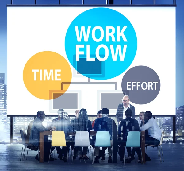 Workflow, Efficiency Business Concept