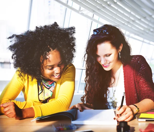 Friends Meeting for Project, Teamwork Concept — Stock Photo, Image