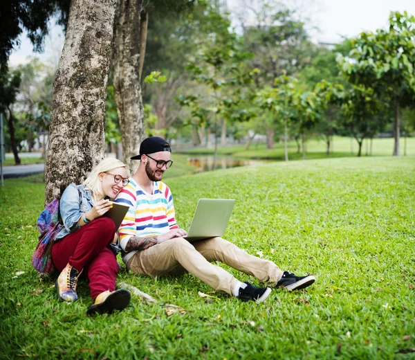 Concepto de unión de amigos — Foto de Stock