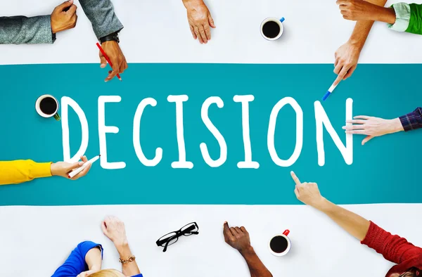 Decision Selection Concept — Stock Photo, Image