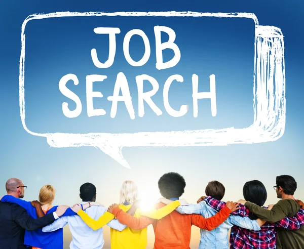 Busca de emprego e conceito de carreira — Fotografia de Stock