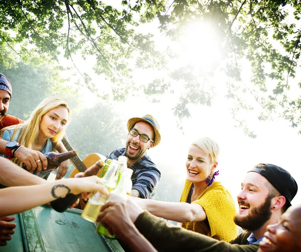 Friends Hanging Out Concept — Stock Photo, Image