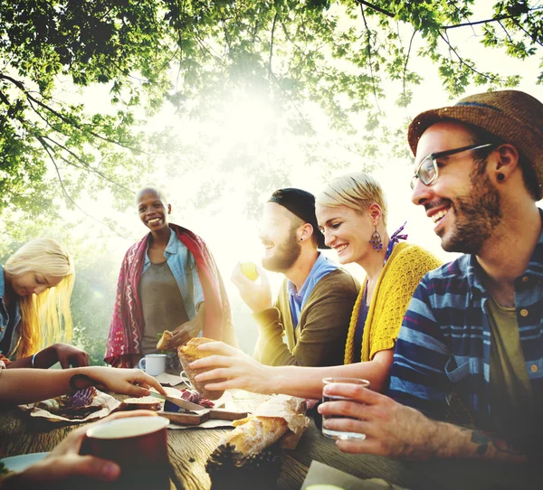 Friends Hanging Out Concept — Stock Photo, Image