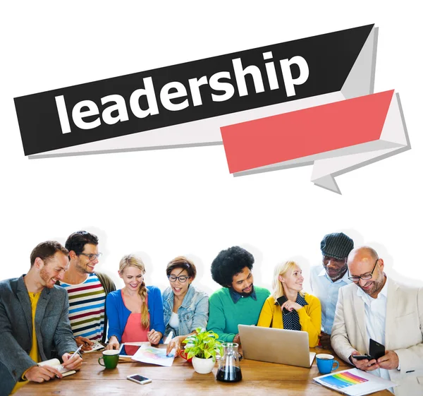 Concept de gestion du leadership — Photo