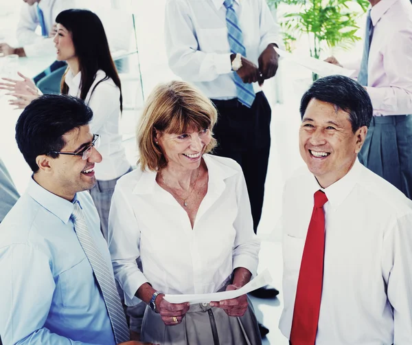 Business People Conversation — Stock Photo, Image