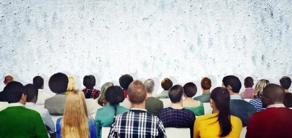 Diversità casuale Persone in riunione — Foto Stock