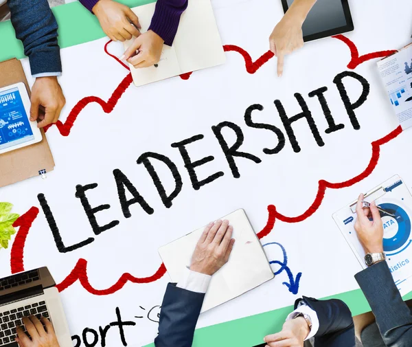 Leadership Chief Team Partnerschaft — Stockfoto