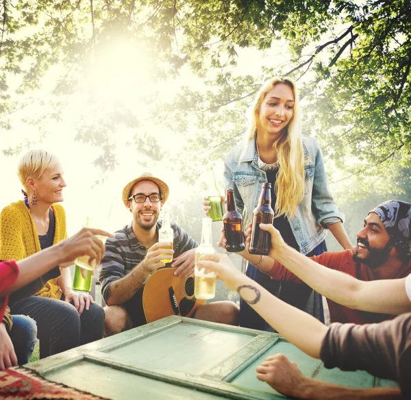 Friends Hanging Out Concept — Stock Photo, Image