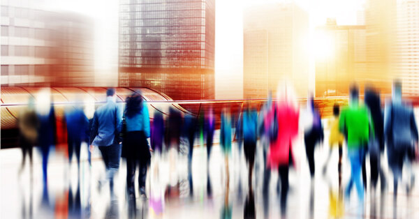 Business People Walking