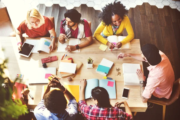 Collega's of studenten, relatie Concept — Stockfoto