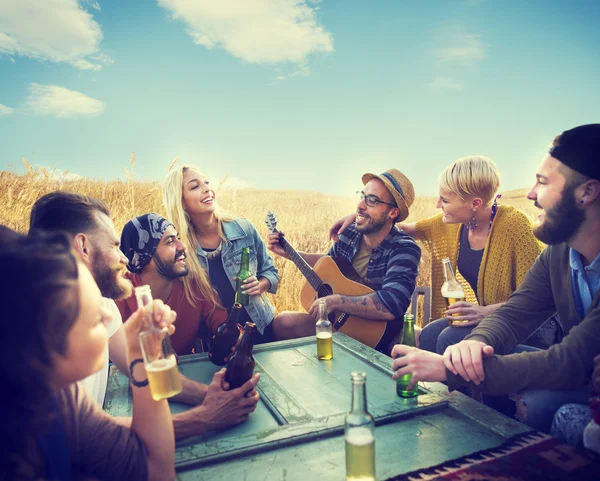 Friends Hanging Out, Happiness Concept — Stock Photo, Image