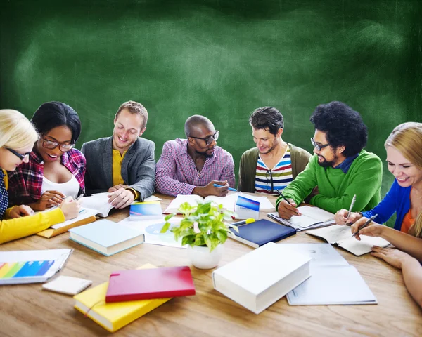 Conexión corporativa, concepto de discusión — Foto de Stock