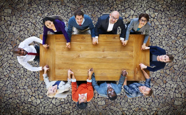 Gente de negocios en reunión, concepto de unidad —  Fotos de Stock