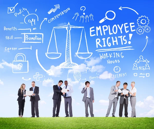 Direitos dos Trabalhadores Conceito de Igualdade de Emprego — Fotografia de Stock