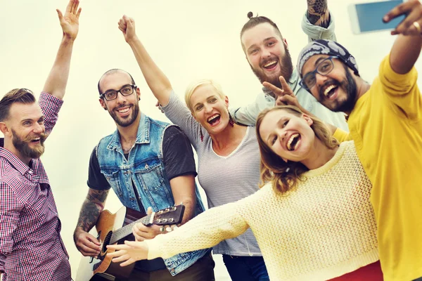 Amigos Amistad Concepto de vacaciones — Foto de Stock