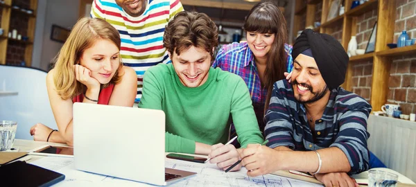 Group of Designers Planning Interior — Stock Photo, Image