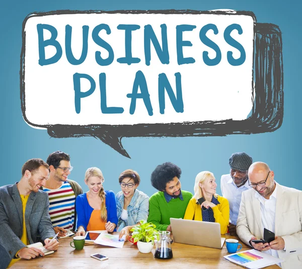 Business Plan or Strategy Concept — Stock Photo, Image