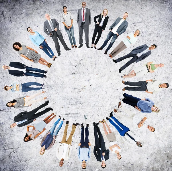 Diversity people standing together — Stock Photo, Image