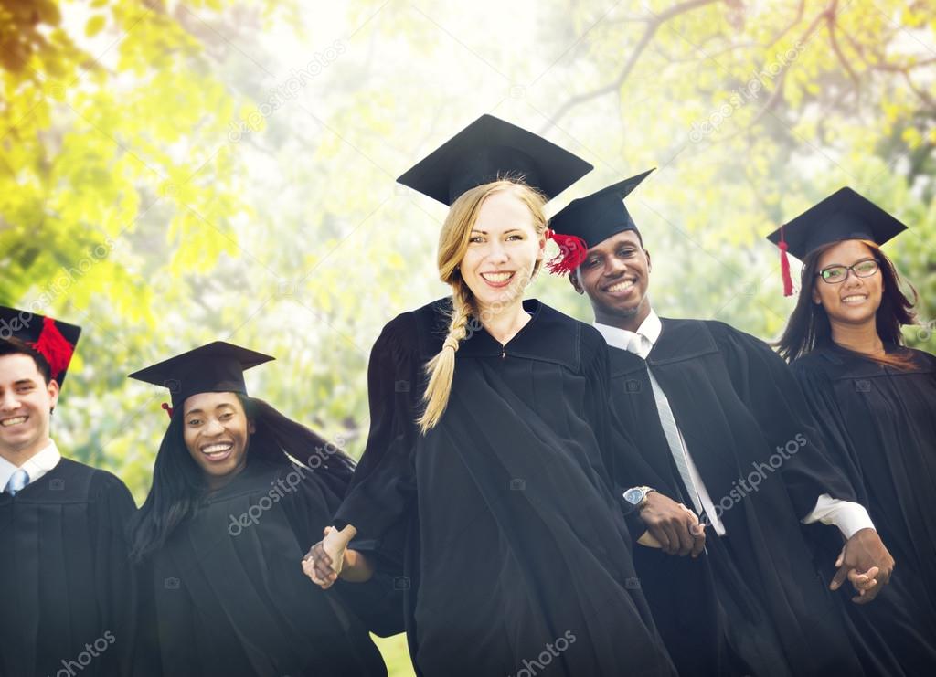 Graduation Students Concept