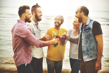 Dostluk yaz konsepti