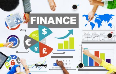 Finans, yatırım para, iş kavramı