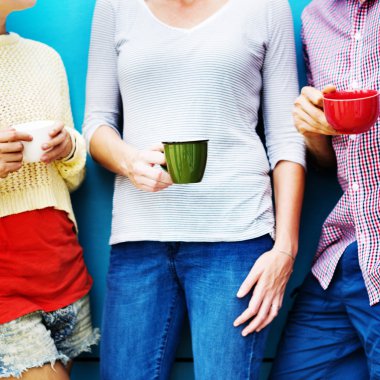 Grup insanlar sohbet kavramının