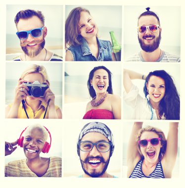 Arkadaşlar portre, beraberlik kavramı