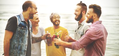 Dostluk yaz konsepti