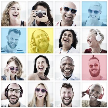 Dostluk Beach kavramı yapıştırma