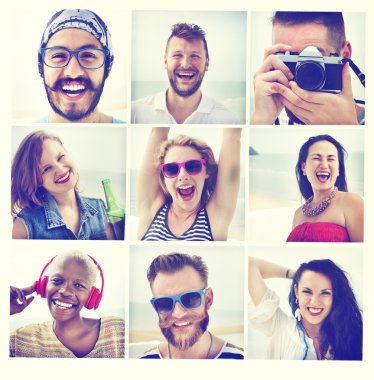 Arkadaşlar portre, beraberlik kavramı