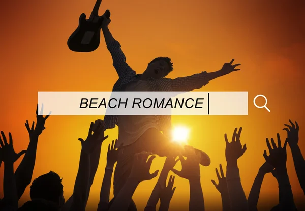 Plage Romance Concept — Photo