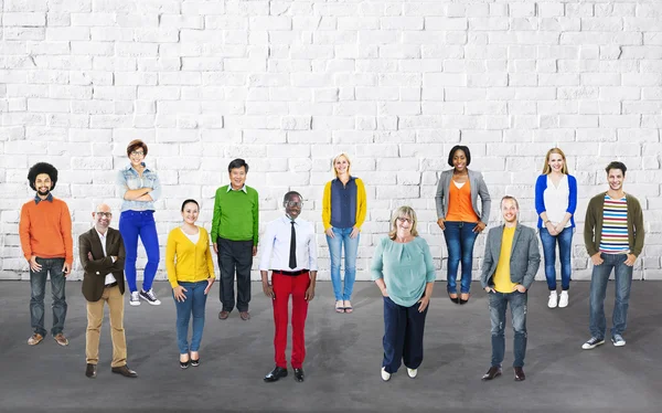 Diversiteit mensen, communautair Concept — Stockfoto