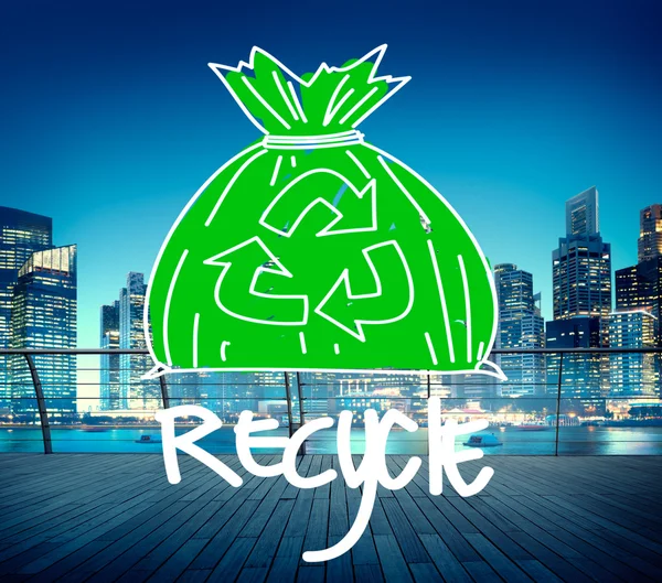 Reciclar, concepto de negocio verde —  Fotos de Stock