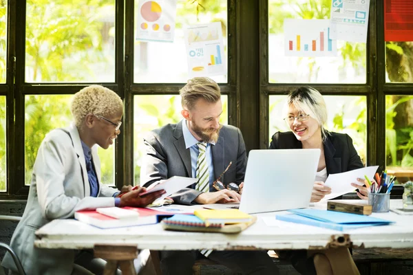 Business Team  during Meeting — Stock Photo, Image