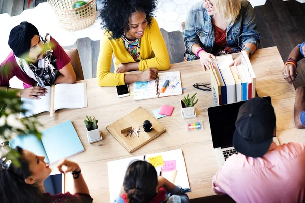 Arquiteto Grupo de Pessoas Conceito de Trabalho — Fotografia de Stock