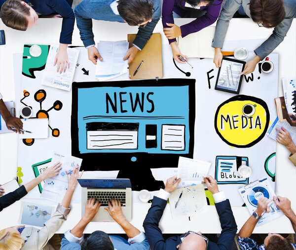 Статья и концепция рекламы
