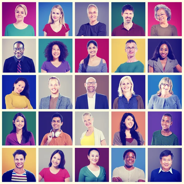 Diversidad Grupo de personas Concepto — Foto de Stock