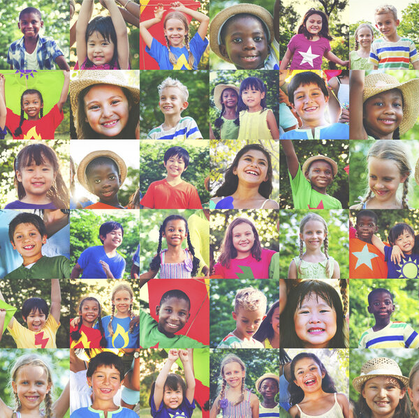 Children Family Enjoyment Concept