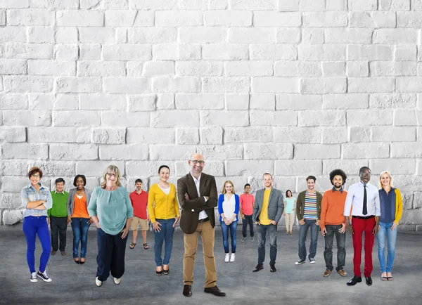 Conceito de Equipe Corporativa — Fotografia de Stock