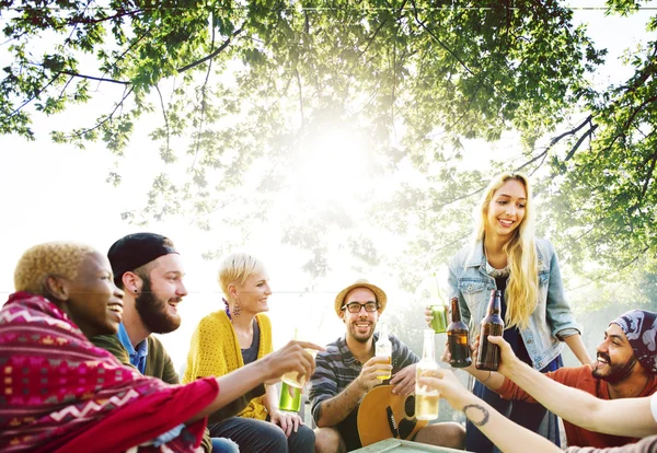 Friends Hanging Out Concept — Stock Photo, Image