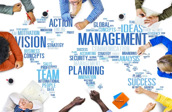 Global Management Concept — Stock Photo, Image