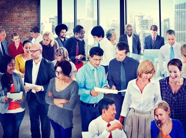 Mensen wereldwijde communicatie Office — Stockfoto