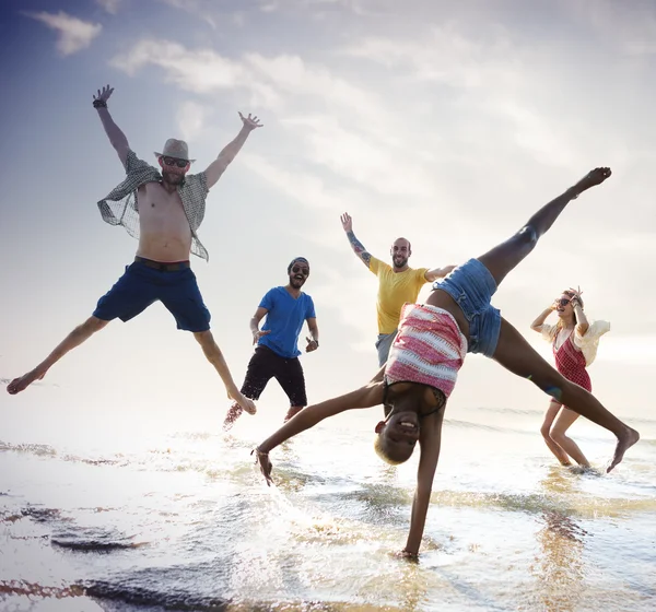 Amitié et liberté, Vacances d'été Concept — Photo