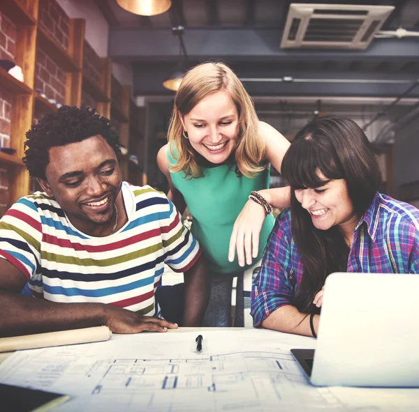 Designers Planning Interior — Stock Photo, Image