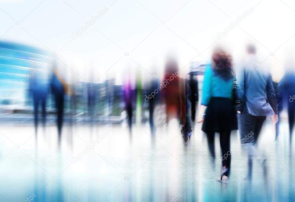 Business People Walking