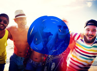 arkadaşlar yaz tatil kavramı