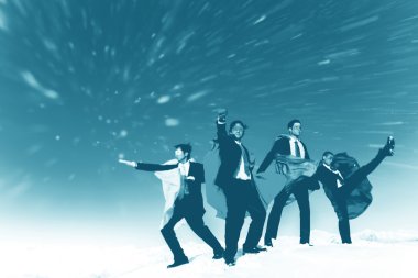 İşadamları Superheros ilham