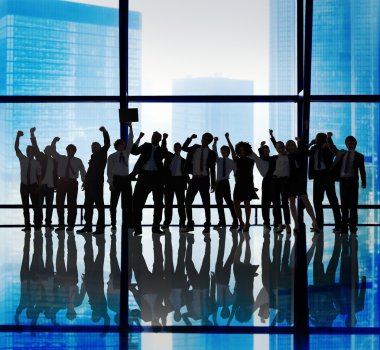 İş adamları ile çalışma fikirler