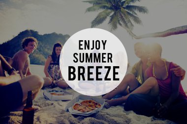 Summer Breeze metin, dostluk kavramı keyfini çıkarın