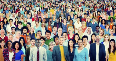 Çeşitlilik insanların büyük grup